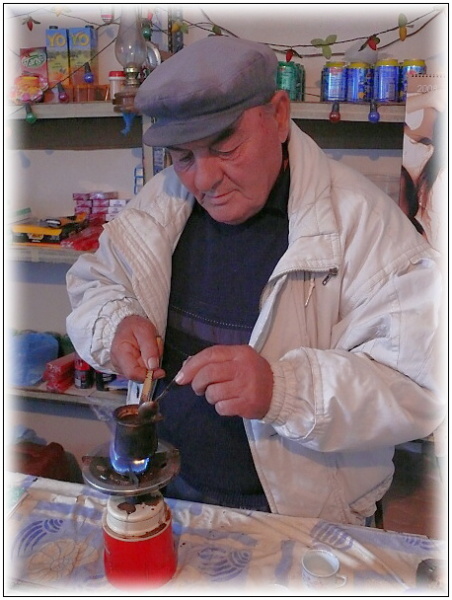 Příprava kávy je obřad ...