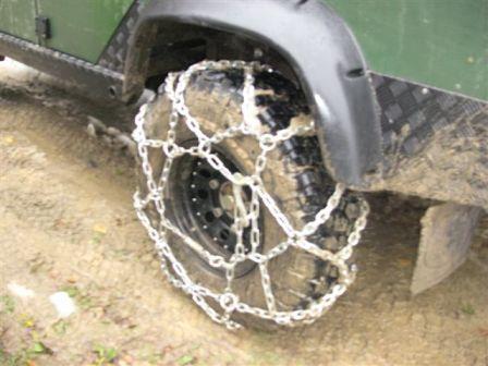 Řetězy Pewag, se osvědčily.