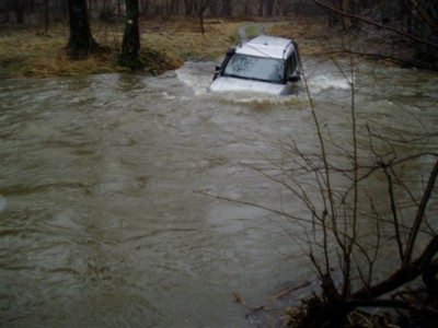 Tady já na Moravské Bráně ...