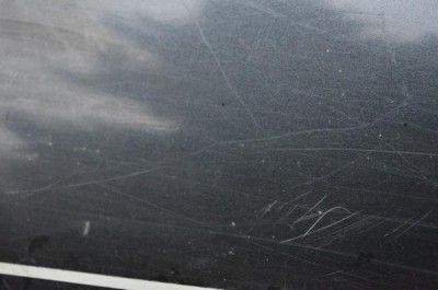 Stav laku na celém autě.