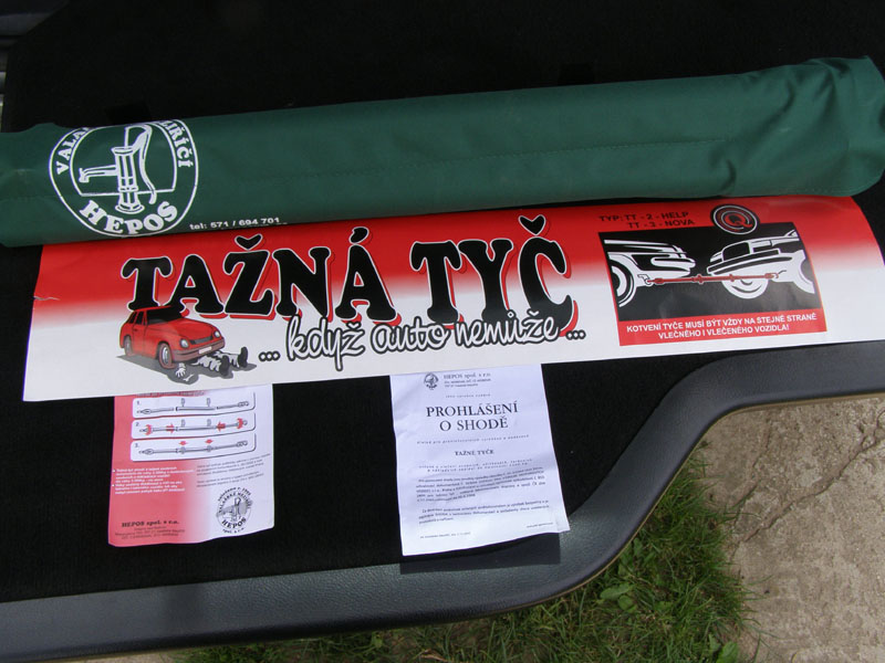 Takhle je zbalená cca 60 cm