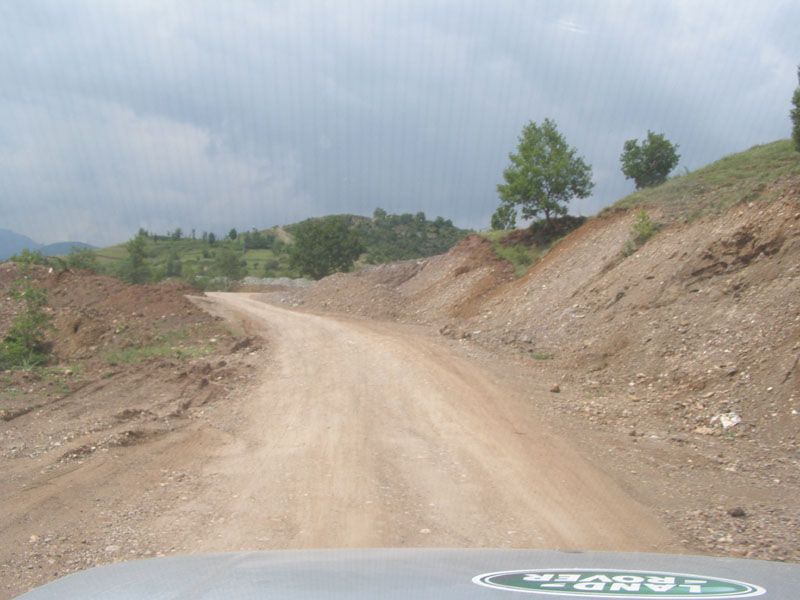 Toto jsou cesty značené žlutě v mapě .....